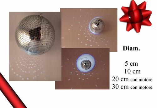 Sfera specchi diam 20 30 - 5, 10