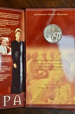 BELGIO BELGIE - 250 FRANCHI FRANCS 1997 PAOLA REINE KONIGIN argento silver