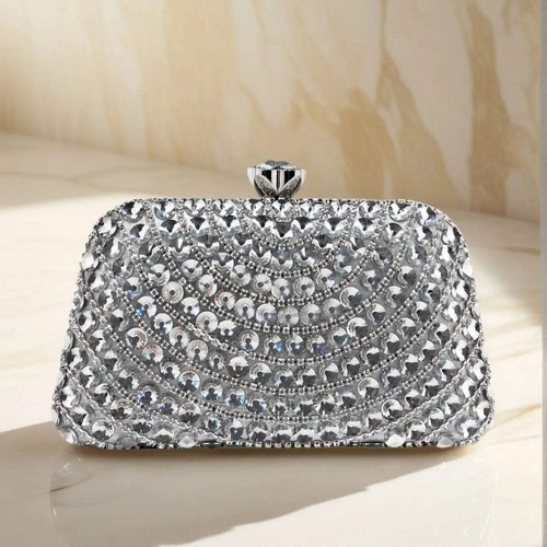 Borsa pochette con - , telaio