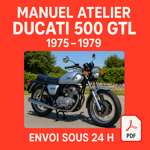 Manuel atelier ducati 500 - manuel,