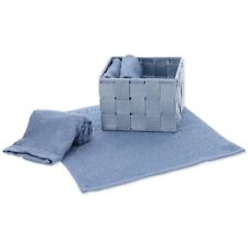 Set lavette bagno con cestino DALLAS