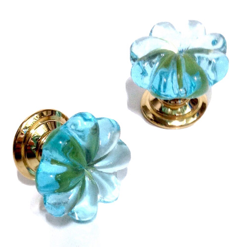 Pomolo vetro murano - vetro, d.mm.25