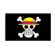 KliKil Bandera Piratas One piece Grande -150x90cm Pirata Manga para Balcon