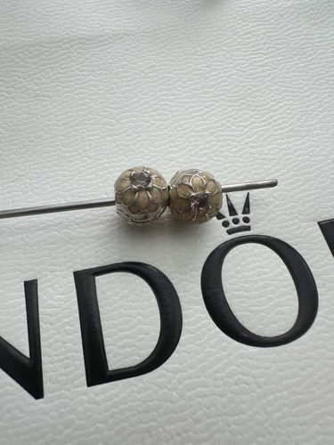 Pandora charm clip - clip, fiore