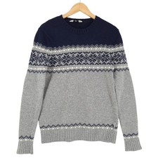 Maglione Penfield Nordic Norvegia Fair Isle Lambswool donna Fc7 taglia S
