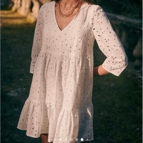 Abito sezane aura - abito, ecrù