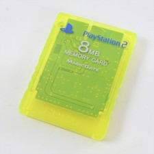 Scheda di memoria PS2 GIALLO
