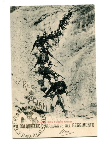 Alpini cartoline - cartoline,