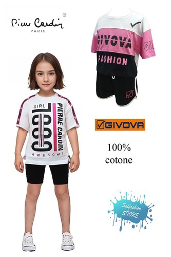 Completo estate bimba maniche