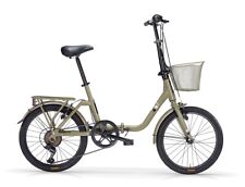 BICI KANGAROO PIEGHEVOLE 336 20 6 VELOCITA' VERDE MUSCIO FOLDING CARBIKE MBM