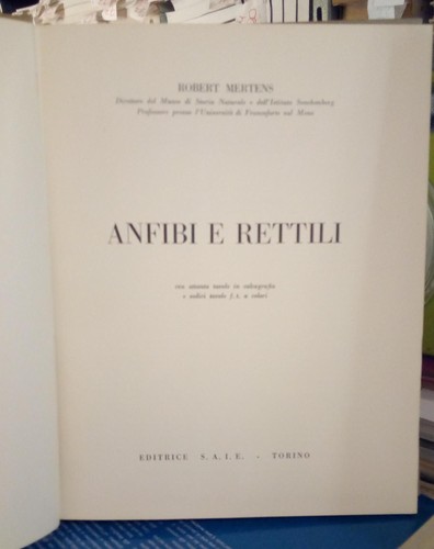 Anfibi rettili - e, rettili.