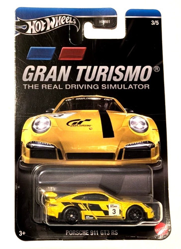 Hot wheels gran - turismo, giallo