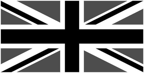 Adesivo union jack - union,