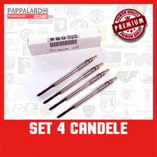 KIT 4 CANDELETTE ORIGINALI FIAT 46754154 ALFA 147 1.9 JTDM 120 CV