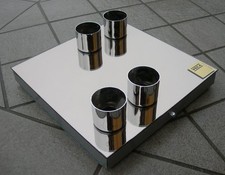 Lampadario applique parete soffitto vetro lampada prodotto da Veca anni 70 vintage