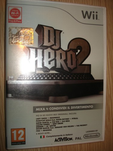 Gioco nintendo wii guitar - guitar, dj