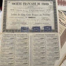 Lotto 12 Documenti Azionari