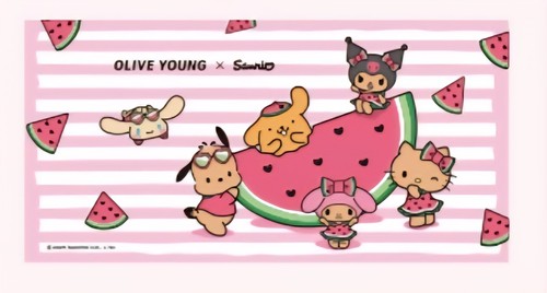 Telo mare hello kitty - mare, sanrio