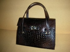 Borsa in coccodrillo
