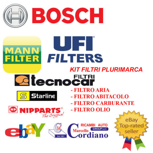 Kit tagliando olio filtri - kit, +