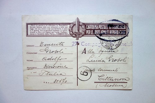 Cartolina postale - cartolina,