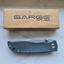 Sarge Knives, Coltello pieghevole, Coltello collezione, Folder Knife, Couteau