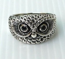 GUFO OCCHI ROSSI ANELLO DA