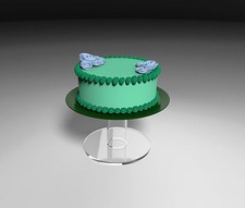 Espositore alzata per torte in