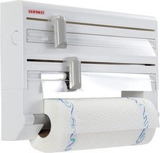 Portarotoli Cucina Parat per 3 Rotoli con Taglierina Precisa