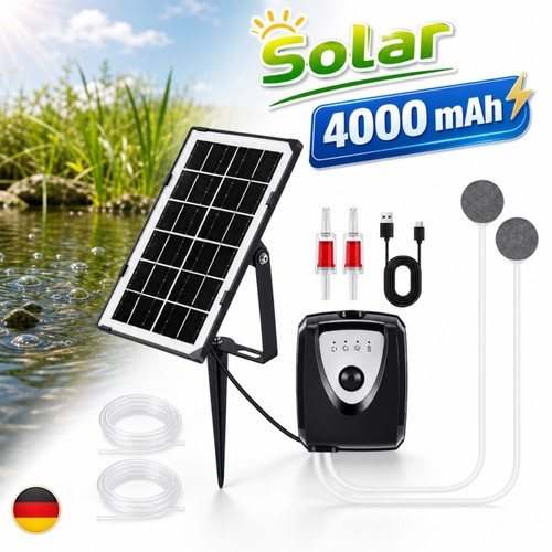 Aeratore solare per laghetto