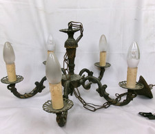 Lampadario vintage 5 luci