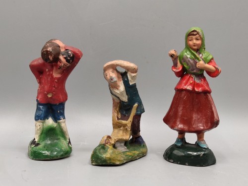 Antico lotto personaggi - antico,