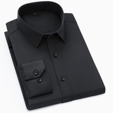 New Men's Dress Shirts Long