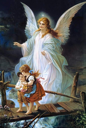 Poster quadro angelo - , custode