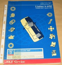 SKF LISTINO A-4/95 CATALOGO