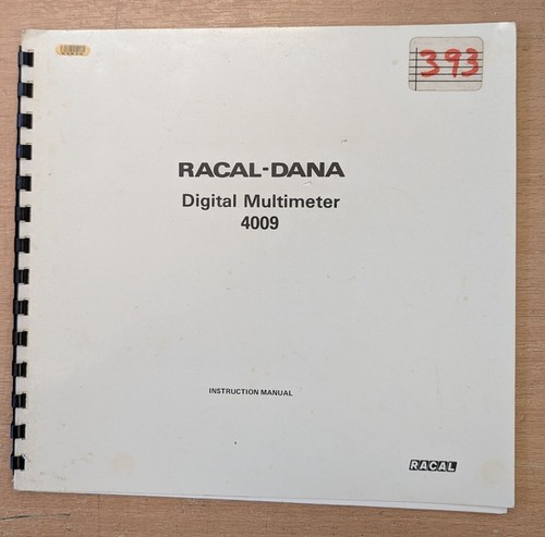 Multimetro digitale racal - multimetro, racal-dana