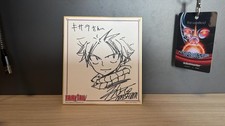 Hiro Mashima Natsu Fairy Tail Shikishi Obtained at 2019 Leipziger Buchmesse
