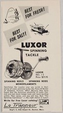 Pubblicità stampa luxor 1954 - stampa,