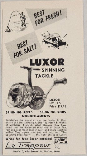 Pubblicità stampa luxor 1954 - pubblicità,