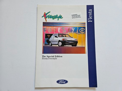 Ford fiesta mk3 brochure - ford,