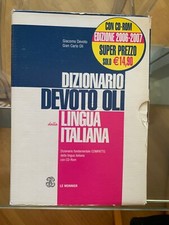 Dizionario Italiano Devoto Oli Le Monnier