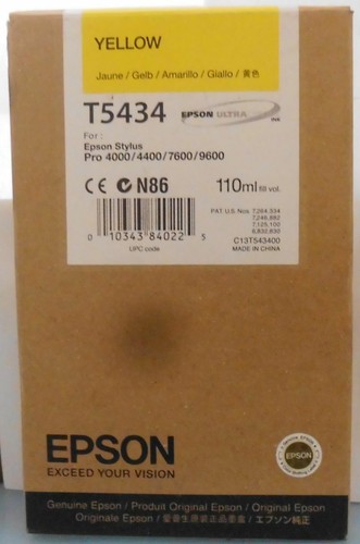 Epson t5434 inchiostro giallo - epson,