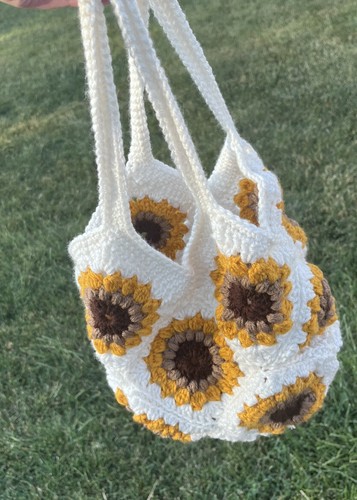 Borsa girasole fatta mano - girasole, a