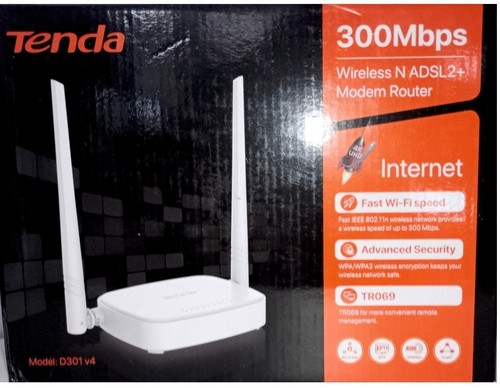 Tenda d301v4 modem router 300 - d301v4,