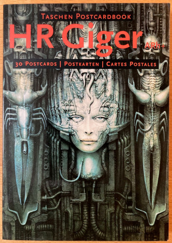 Taschen postcard book giger - postcard-book,