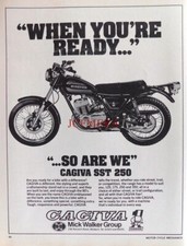 CAGIVA 'SST 250' Motor Cycle