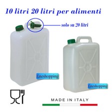 Tanica plastica litri in - tanica, 10