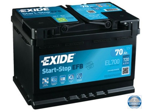Batteria start stop - batteria, exide