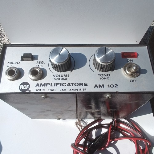 Amplificatore vintage auto - vintage, auto/pa