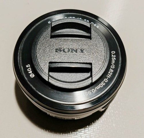 Obiettivo nero sony 16 - pz, 16-50